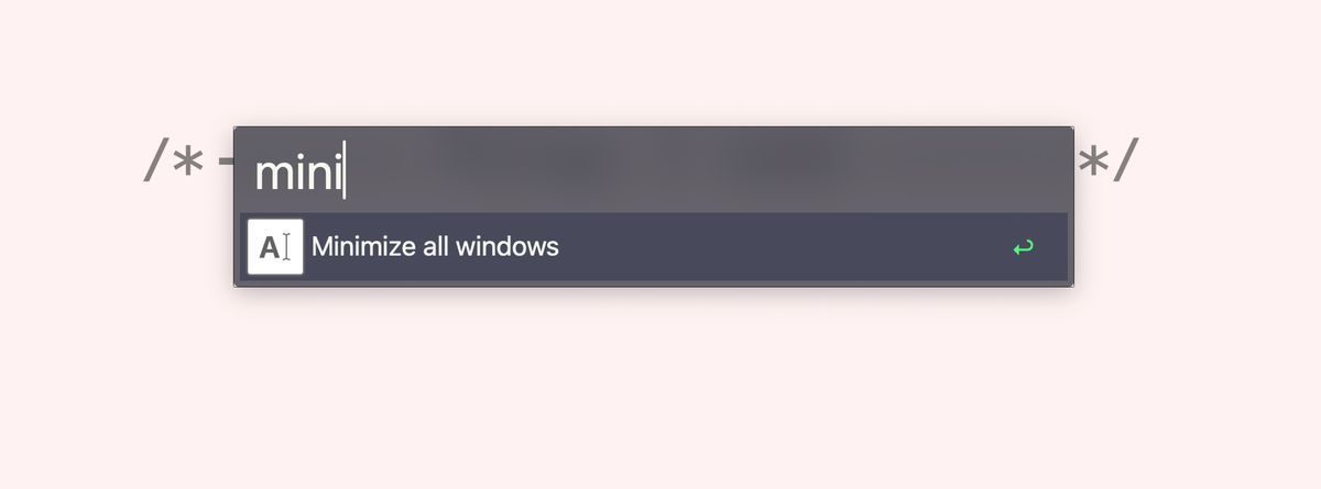 Minimize all windows on Mac OS