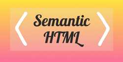 semantic html