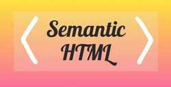 semantic html